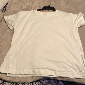 plain white shirt